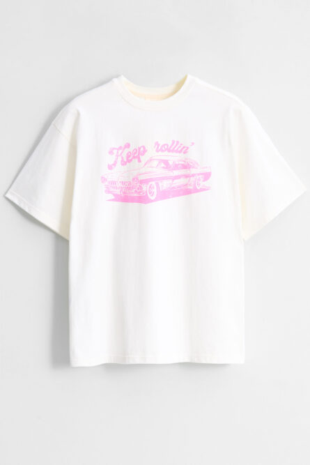 T-Shirt Lulu Pink Ride - obrazek 13