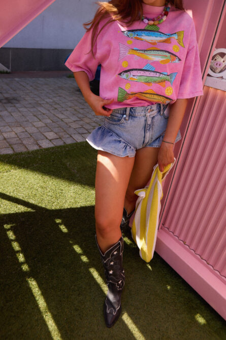 T-Shirt Lulu Sardines on Holiday - obrazek 5