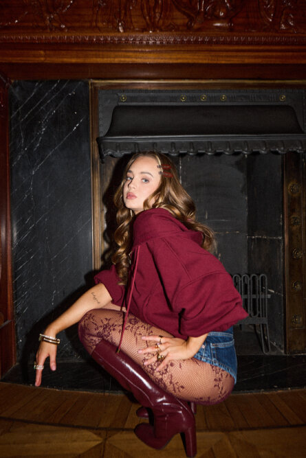 Bluza Bestie Red Wine - obrazek 4