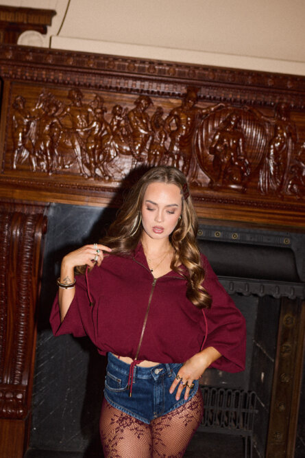 Bluza Bestie Red Wine - obrazek 9