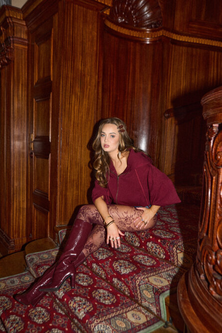 Bluza Bestie Red Wine - obrazek 10